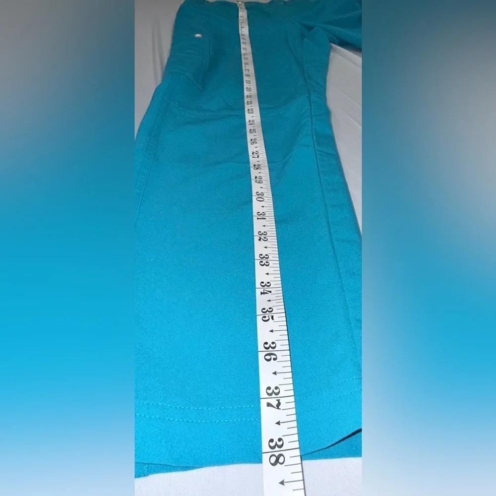FIGS Men’s Axim Cargo 7 Pocket Pull On Caribbean Blue Scrub Pant Size M-S